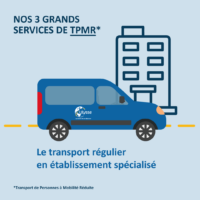 les 3 services de transport