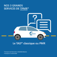 les 3 services de transport